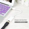Mini DP To HDTV Adapters Gold Plated Connector 1080P 60Hz For TV Small Portable Design Plugs Play