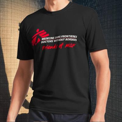 Camisetas para Hombre y Mujer Médicos Sin Fronteras