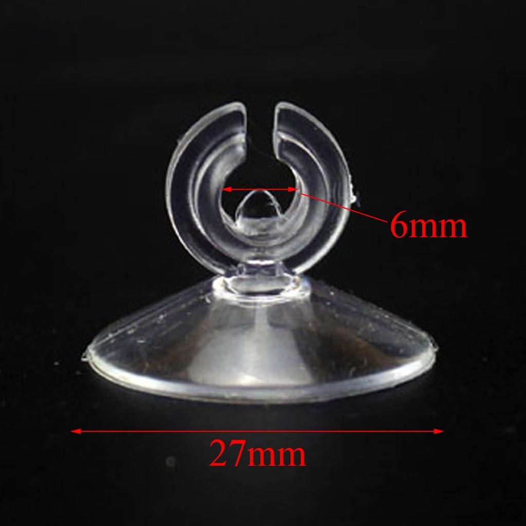 1 Suction Cup Clip Holder for Aquarium Fish Tank Pump, Water Treatment
