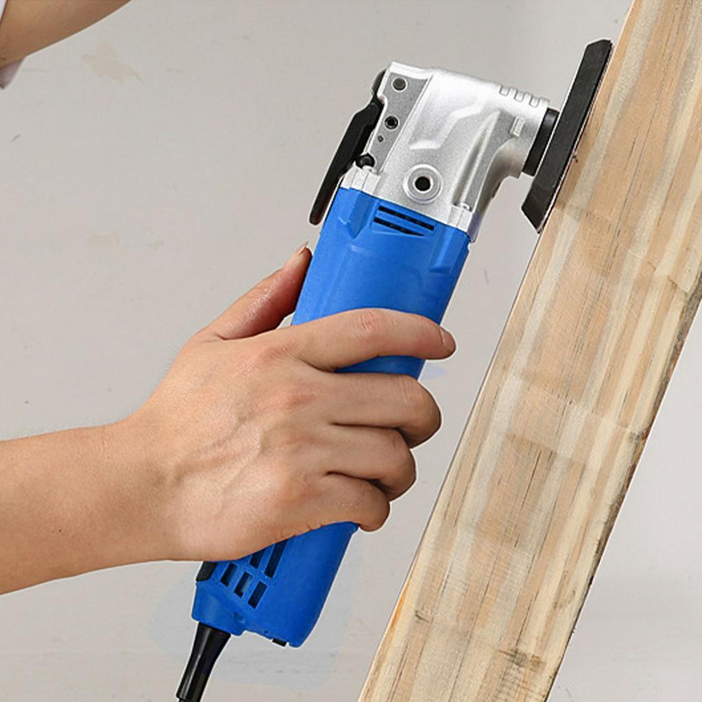 220-240V 500W Home Improvement DIY Tool Multifunction Oscillating Tool Kit Electric Power Multi-Tools Variable Speed Renovator Trimmer Saw