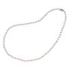 [MIONO] [Produced by Yumi Katsura] Yumi Sienne Pearl Necklace Coco 70cm Formal Occasions Simple Popular White Made In Japan (Silver)