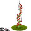Garden pergola metal tower rose flowers metal garden