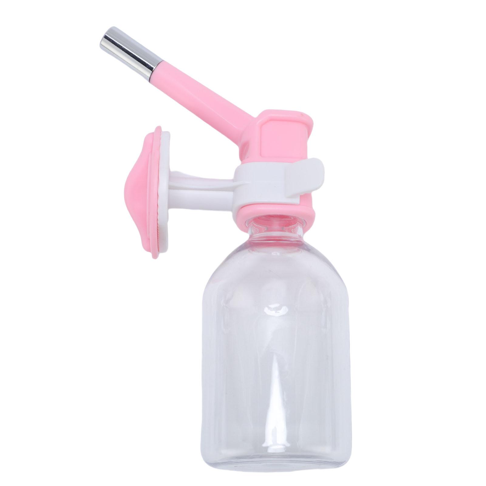 

Подвесная бутылка для воды для собак, большая емкость, вращающаяся бусина, дизайн клетки, подвесной диспенсер для воды для розовый