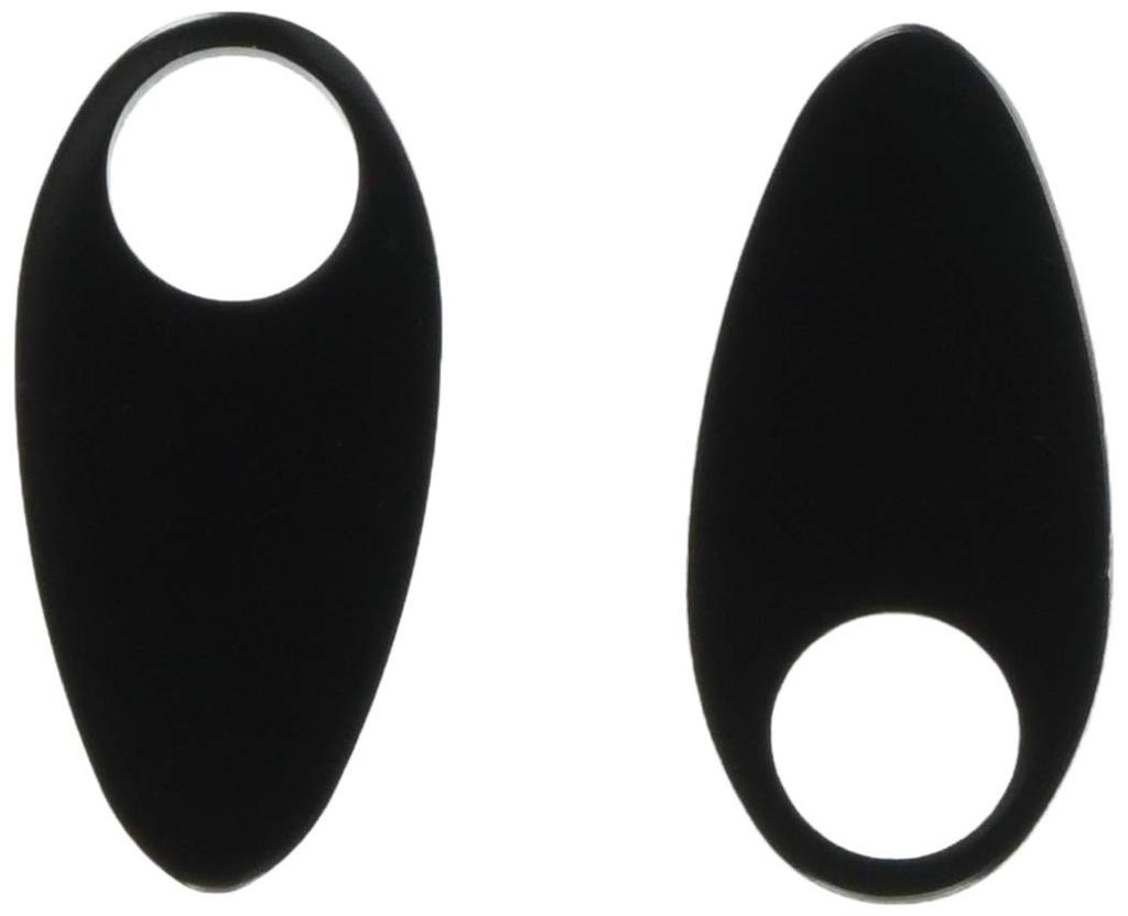 Kijima HD-01909 Motorcycle Motorcycle Parts Turn Signal Base Plate 06Y-Dyna/Black