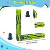 2 Pieces Bike Handlebar Grips Handle Bar Wraps Anti Slip High Performance