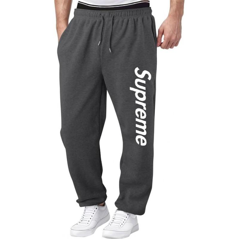 Supreme Style Printed Hoodie Unisex Loose Drop Shoulder Sweatshirt Casual Streetwear
