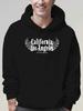 California Losangeles City of Angels New Autumn and Winter Velvet Sweatshirt Men's Clothing Free H