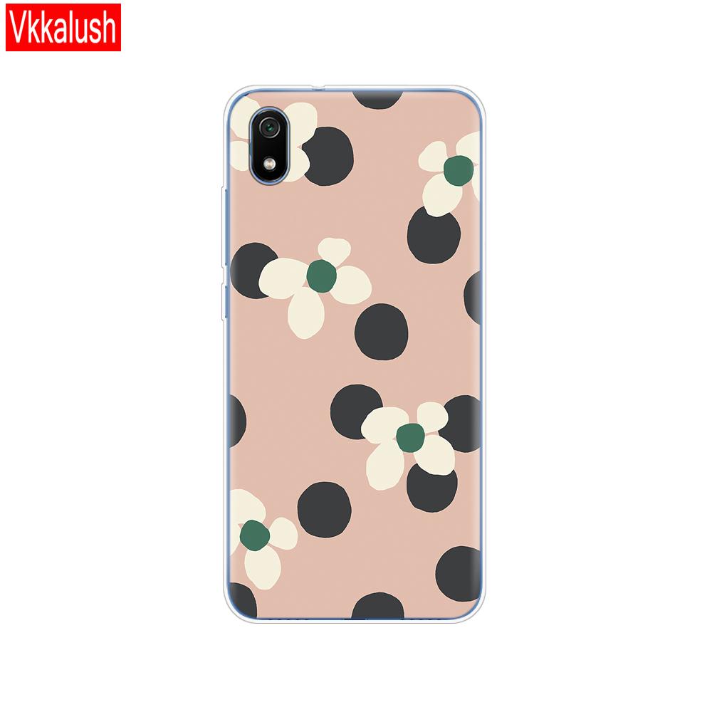 Silicon Case For Xiaomi Redmi 7a Cases Full Protection Soft Tpu Back Cover For Redmi 7 A Bumper Phone Shell Bag Coque