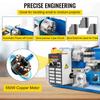 Mini Metal Lathe, 7"x14" Benchtop Metal Lathe, 550W Variable Speed 2250RPM Metal Lathe, with 3-jaw Chuck CNC Mini Lathe Machine, Precision Mini Lathe