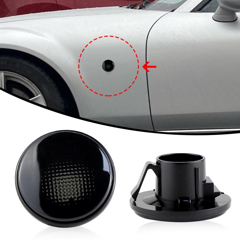 2PCS Only Shells Car Fender Indicator Light Housing Covers For Mazda MX5 MX-5 MK1 MK2 MK3 1989 1990 1991-2015 OEM:NH5251120C