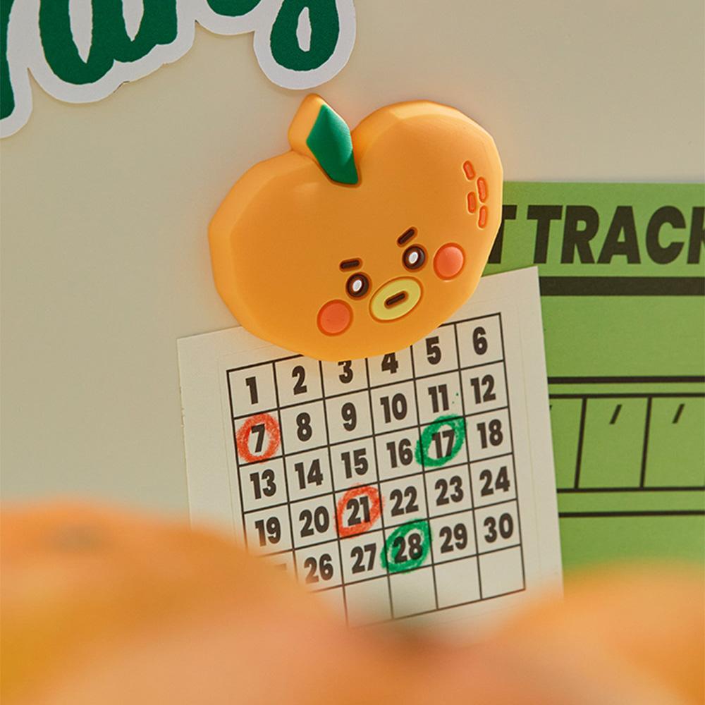 BT21 TATA Baby Orange Party Silicone Magnet