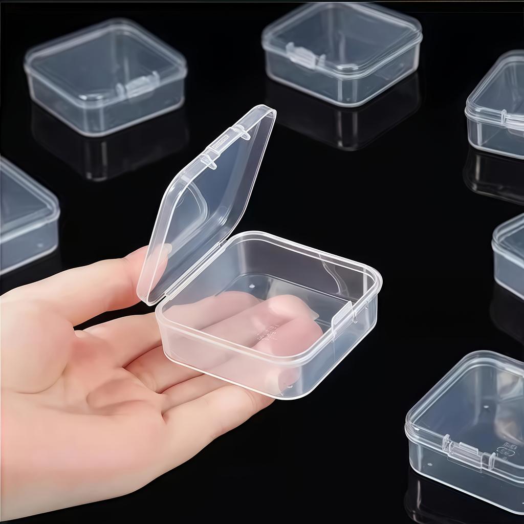 30pcs Durable Plastic Jewelry Storage Box with Multiple Compartments & Small Containers - Contemporary Bead & Earring Suitable for DIY Jewelry Making