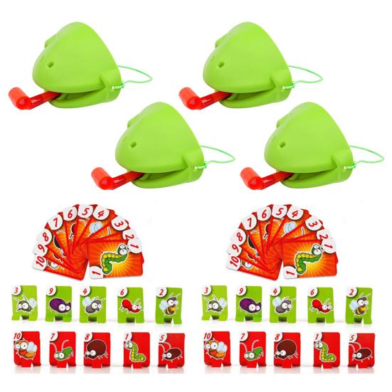 1 rinkinys, prikišamas liežuvis, varlė, veido apsauga, žaislas laižymas gyvūnas chameleonas driežas liežuvio žaidimas 1/2/4 žaidėjų stalo žaidimas mažiems berniukams mergaitėms dovana