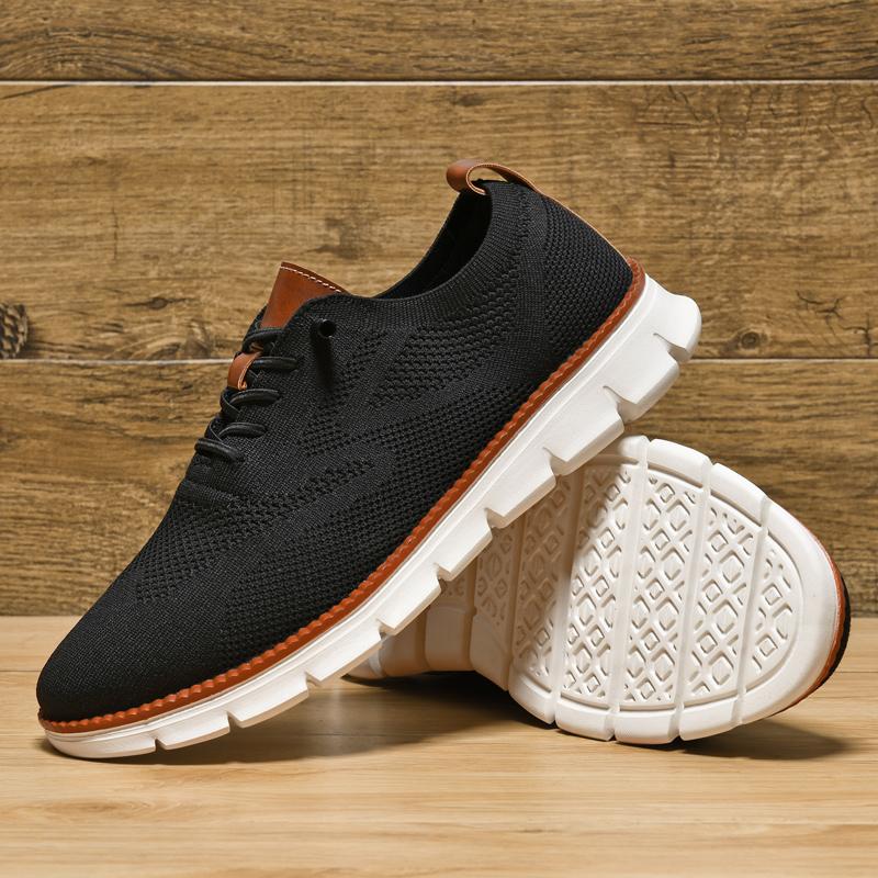 Luxury Sneakers New Men Flat Sports Outdoor Walking Shoes Mesh Breathable Fitness Comfortable Leisure Loafers Zapatos De Hombre