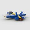 MOC Building Blocks FA18 Hornet Attack Fighter Jet Small Part Children's Aircraft Model Toy Gift