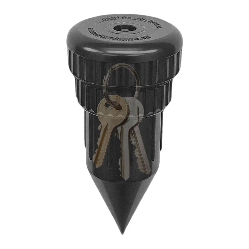 Key Safe Garden Key Concealer Realistic Underground Watering Can Outdoor Security Lockbox Garden