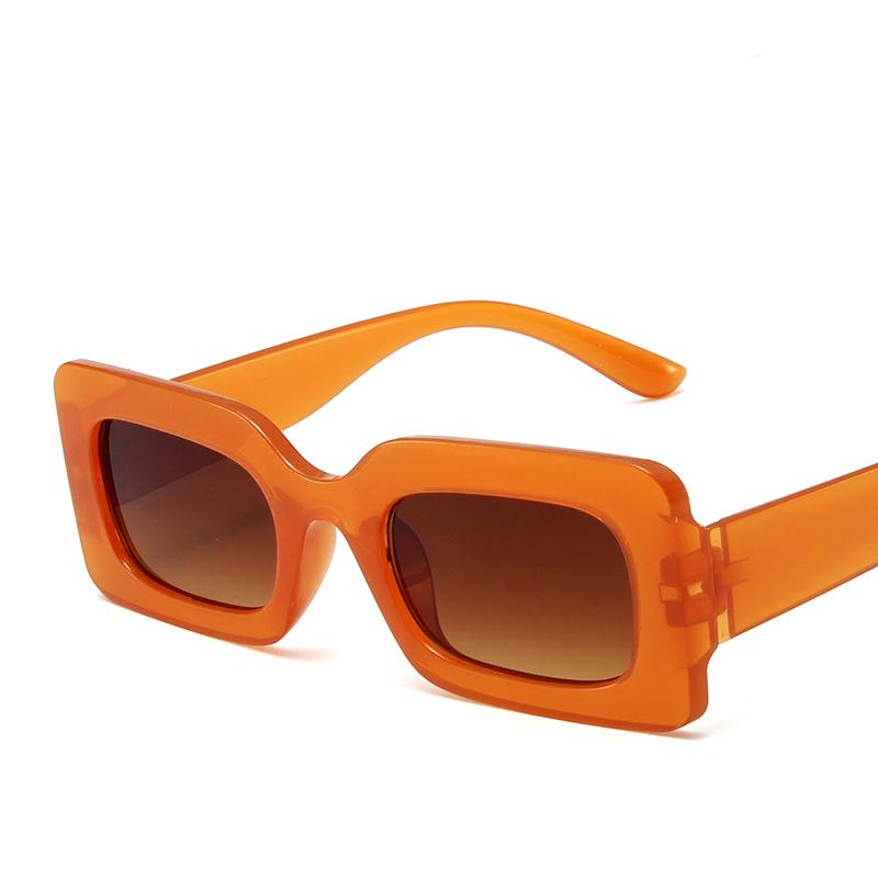 New Fashion Summer Vintage Small Square Frame Sunglasses For Women Men Retro Punk Rectangle Sun Glasses Eyewear Shades
