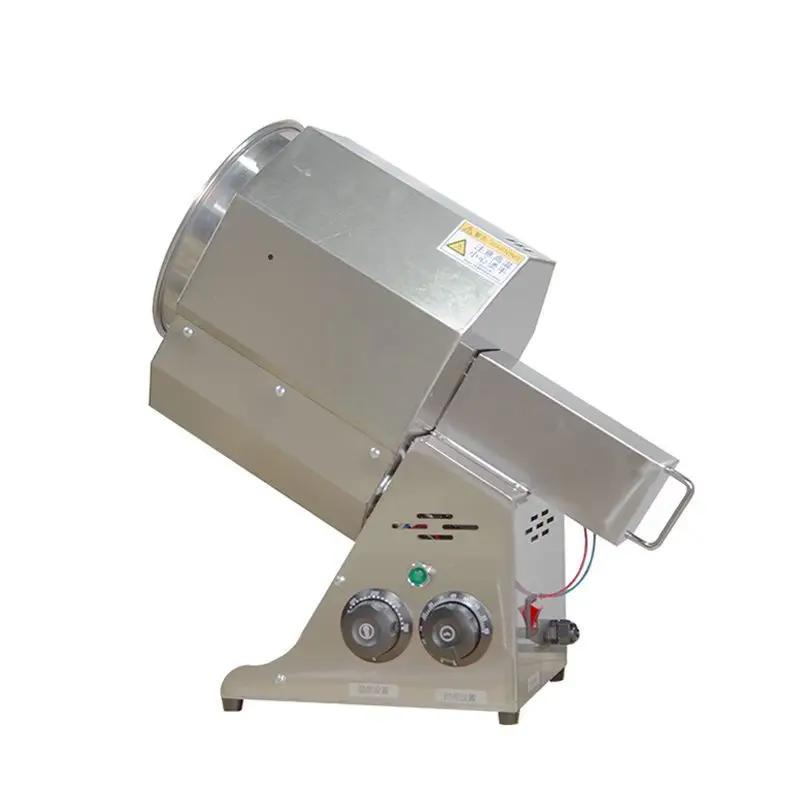 220V Mini Electric Frying Machine Chestnut Melon Seed Peanut  Pan Frying Assistant Dry Frying Machine Grains Miscellaneous