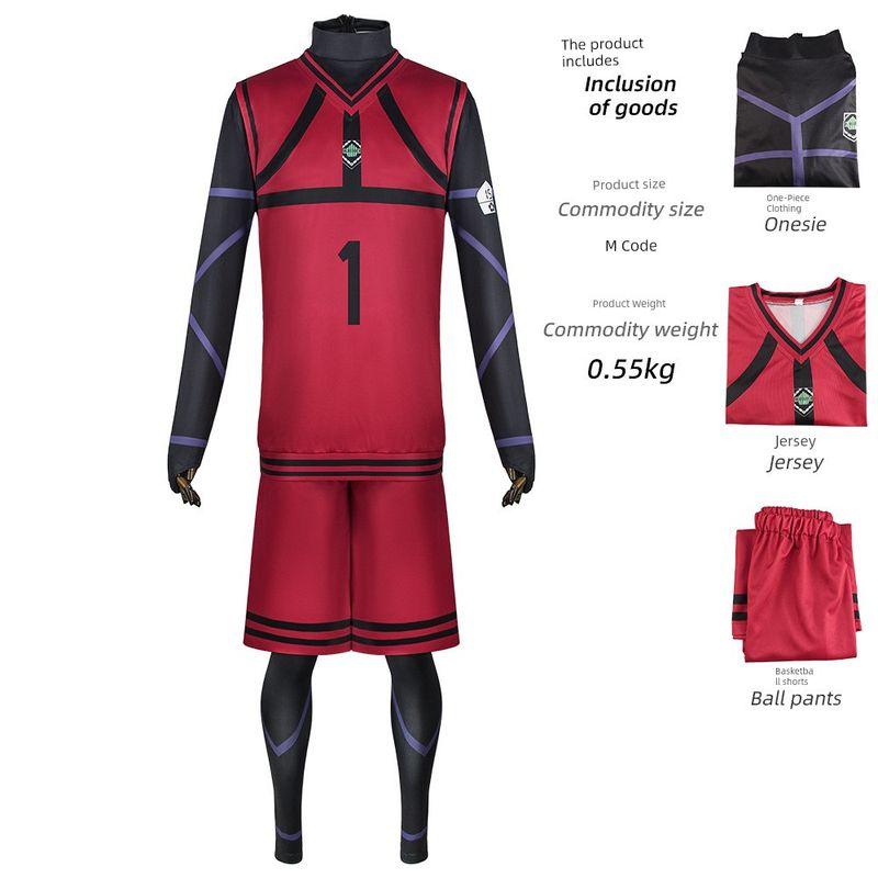 Blue Prison Jersey Jiseiichi Cosplay Costume Bachira Meguru Chigiri Hyoma Kishin Renzuke No. 11 Jiseiichi Cosplay Costume