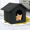 Waterproof Outdoor Pet House Winter Warm Pet Bed Tent Cat Nest Foldable and Washable Portable Travel Nest for Small Cat Puppy