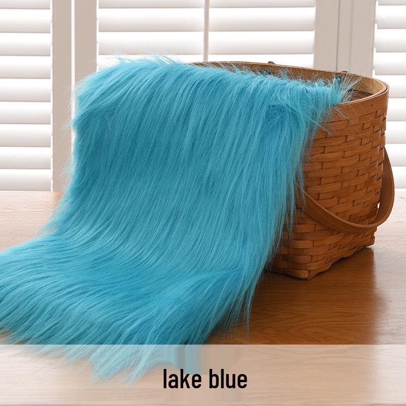 12cm Long Pile Faux Fur Fabric for Cosplay and Fursuit Toys