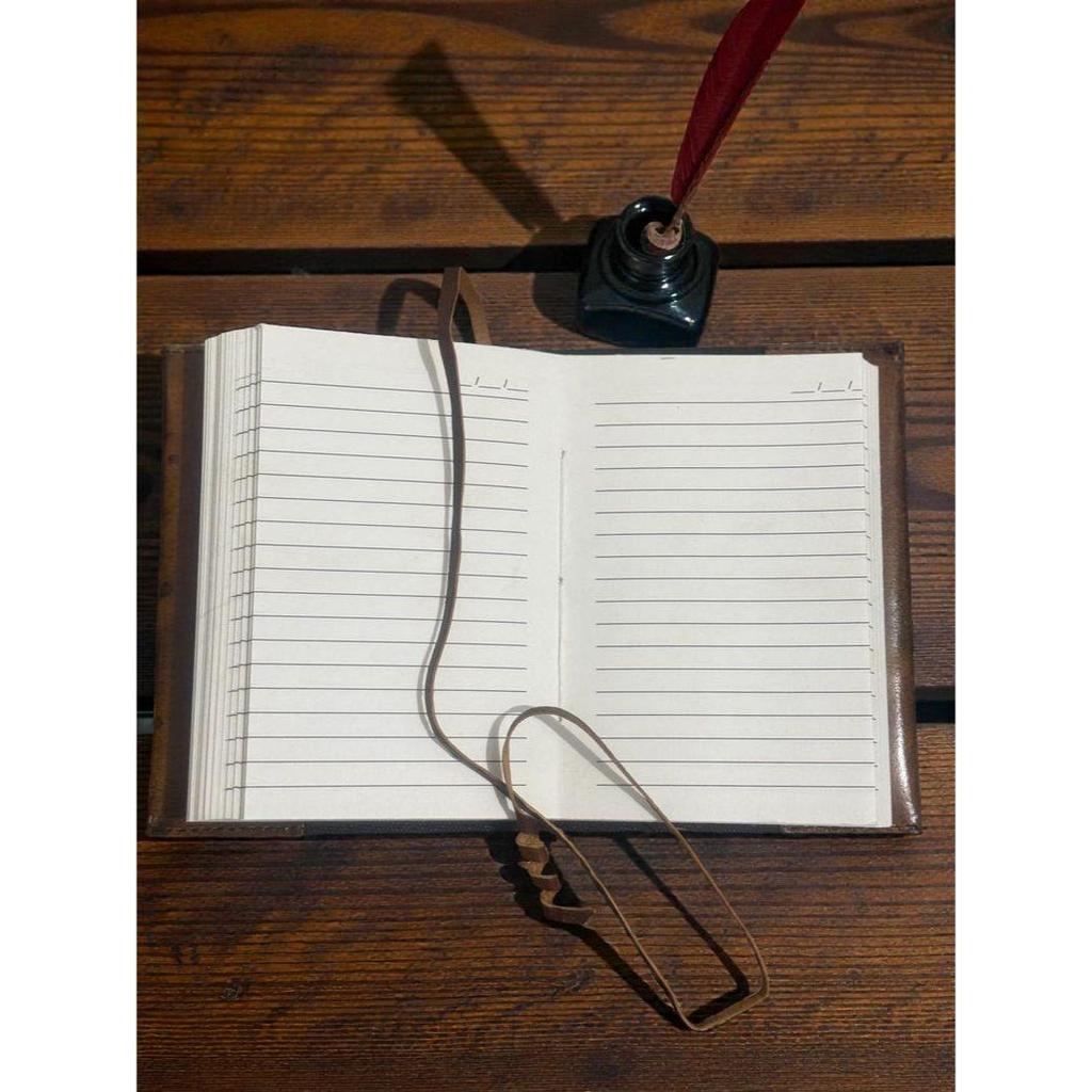 Handmade Triple Moon Leather Journal with Lapis Blue Stone Book of Shadows Lined Notebook Customized Spiritual Gift for Her