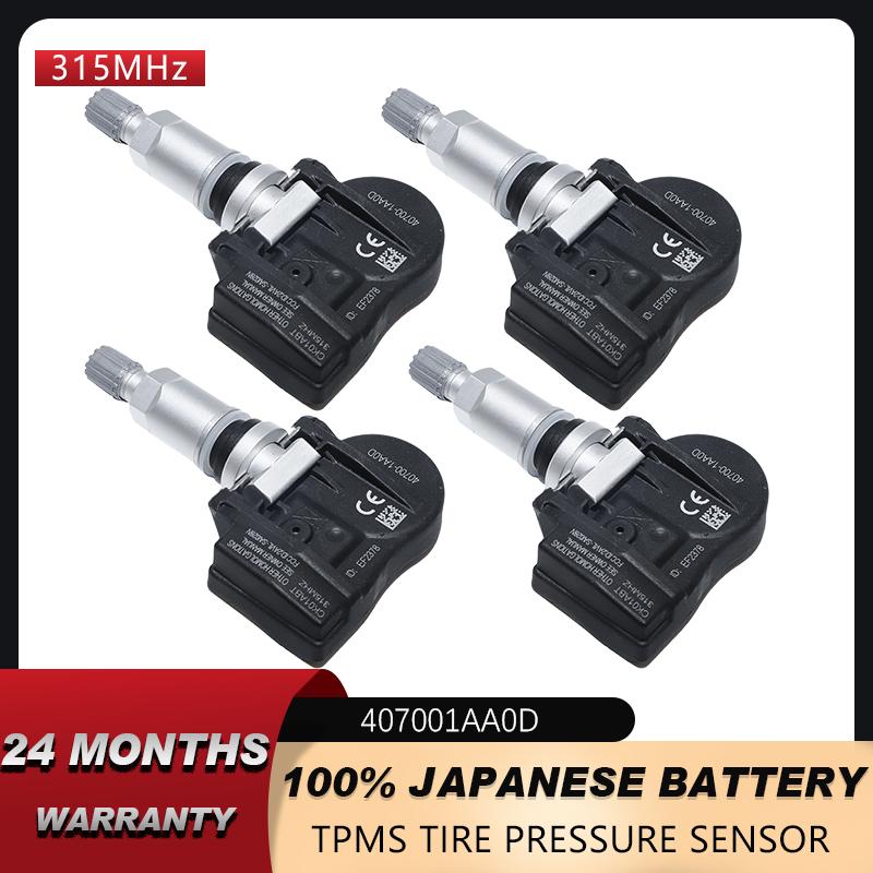 TPMS SENSOR For Nissan Murano Maxima Armada Tire pressure monitor 315mhz 407001AA0D  40700-1AA0C 40700-1AA0D 40700-1AA0B 1 set