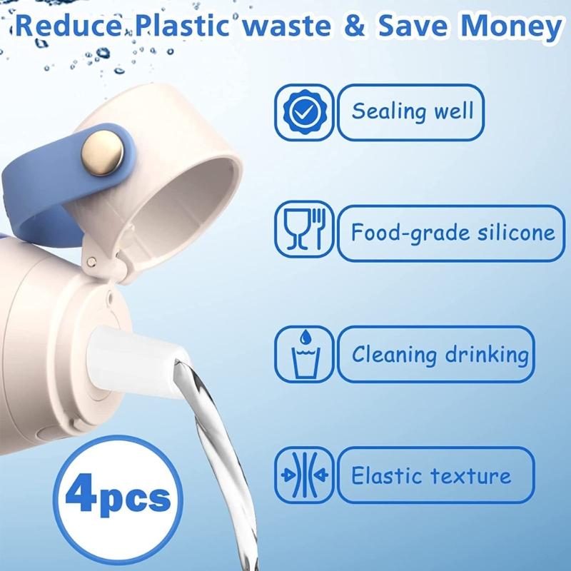 Bite Valve Replacement for Water Bottle Replacement Mouthpiece Filter Silicone Water Bottle Spout Accessories