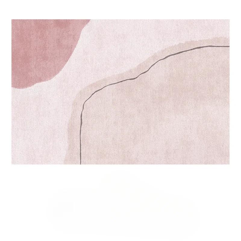 

Morandi Abstract Area Rug for Living Room Bedroom Machine Washable Non-Slip Soft Floor Mat Home Decor 80x120cm