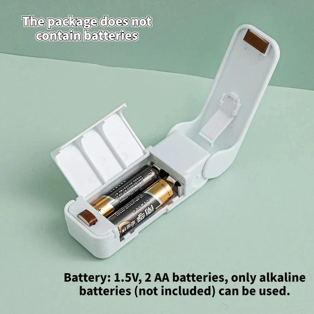 Masina de etansare a sacilor de caldura din plastic pentru ambalarea alimentelor Masina de sigilare portabila pentru saci de gustare Clip de etansare Accesorii pentru depozitare in bucatarie Gadget pentru casa