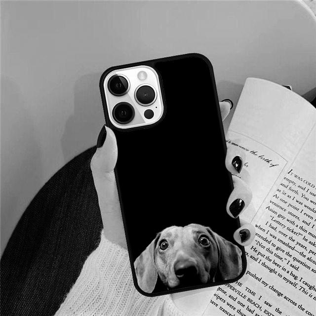 Dachshund Doberman Dog Coque Shell For iPhone 17 Air 15 16 14 13 12 Pro Max 11 Pro Max Plus Phone Case Cover