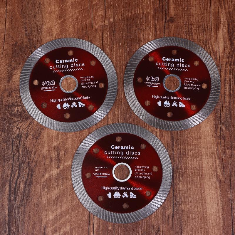 1/3/5Pcs Turbo Saw Blade Disc Porcelain Tile Ceramic Granite Marble Cutting Blades For Angle Grinder Saw Blade