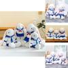 Adorable Blue Navy Bunny Plush Toy Doll Perfect For Birthdays And Cuddly Gifts