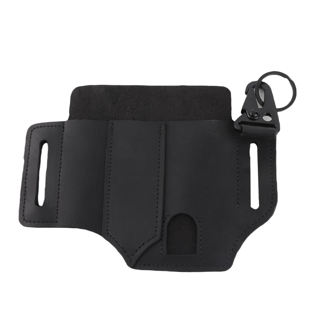EDC Organizer Gürtelschlaufe Leder Multitool Halter für Stift Taschenlampe Werkzeuge und EDC Ausrüstung