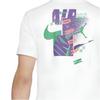 Jordan T Shirts Men's White Crew Neck Moderate Straight Fit CZ8391-100