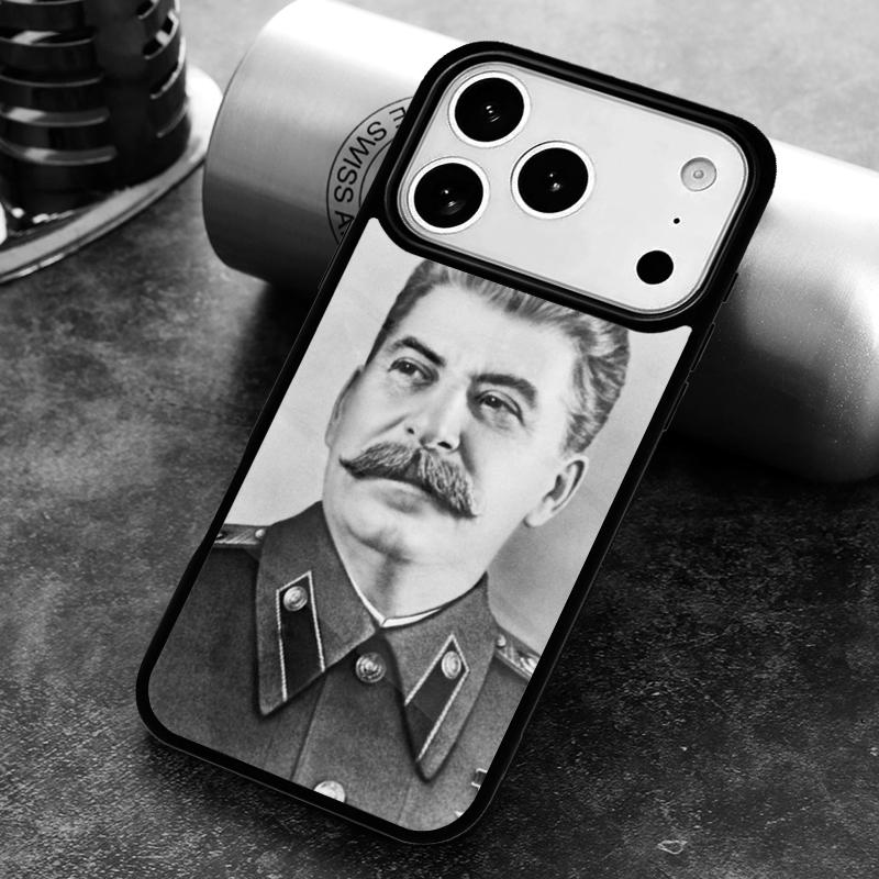 Stalin Soviet Union Phone Case For iPhone 17,16e,15,14,13,12,11,Mini,Pro,MAX soft Silicone Cover