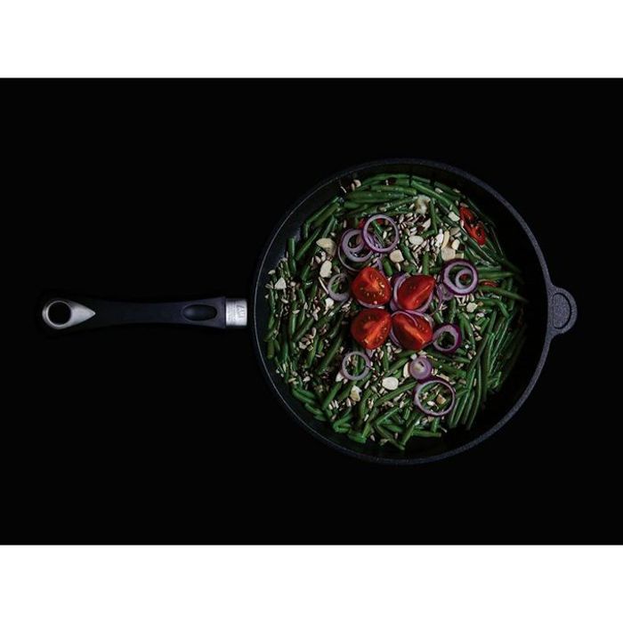 Poêle - amt - allemand - 32 cm - fonte d'aluminium - anti-adhésif - compatible induction