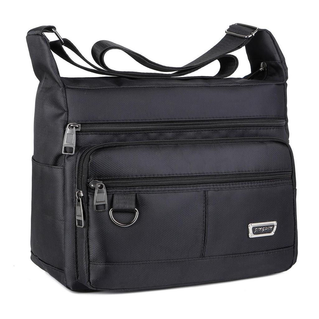 Herren Große Kapazität Mode Wasserdicht Messenger Schultertasche - Oxford Tuch Casual Reiserucksack