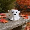 Ghost Flowerpot Waterproof Resin Halloween Vase Spooky Cute Desktop Ornament for Green Plants