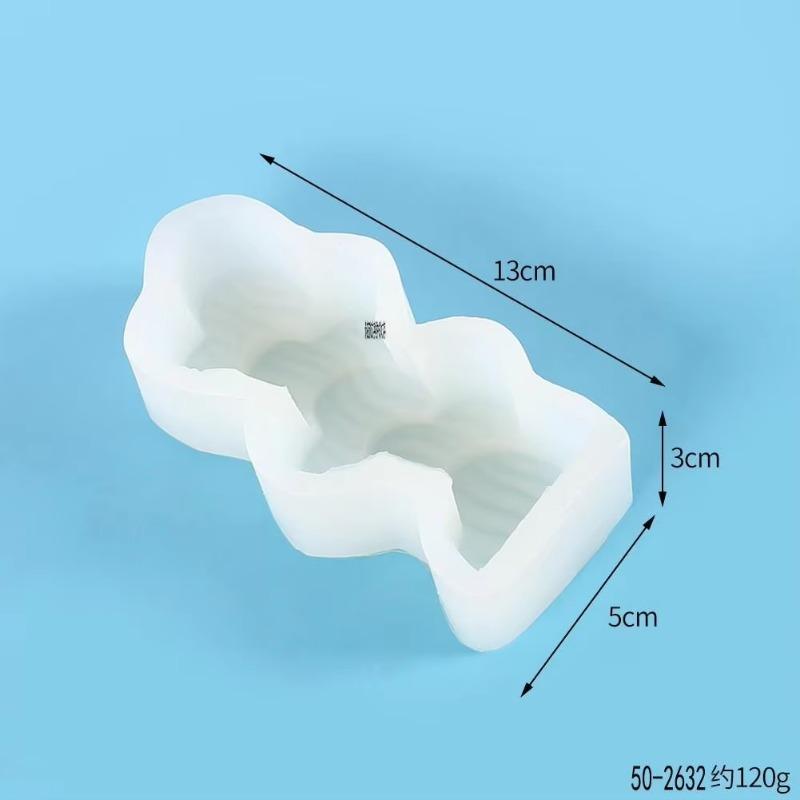 Silicone Candle Mold DIY Candle Making Soap Resin Mold Gifts Craft Home Decor Moldes Silicona Para Manualidades