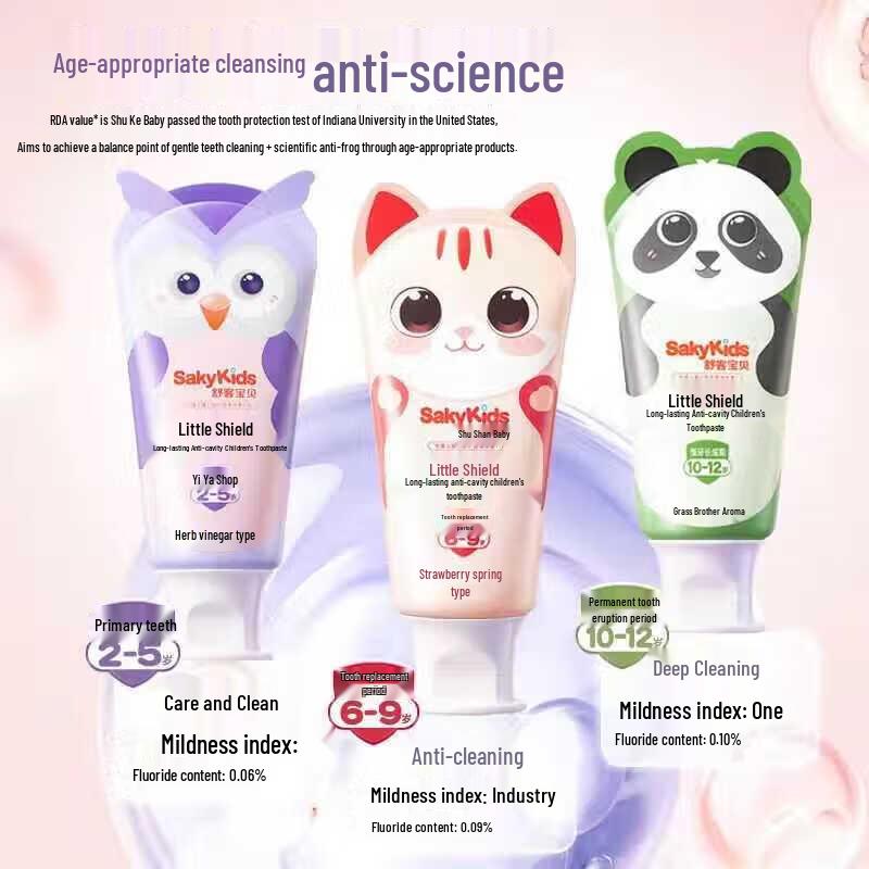Shuke Kids Long-Lasting Anti-Cavity Toothpaste
