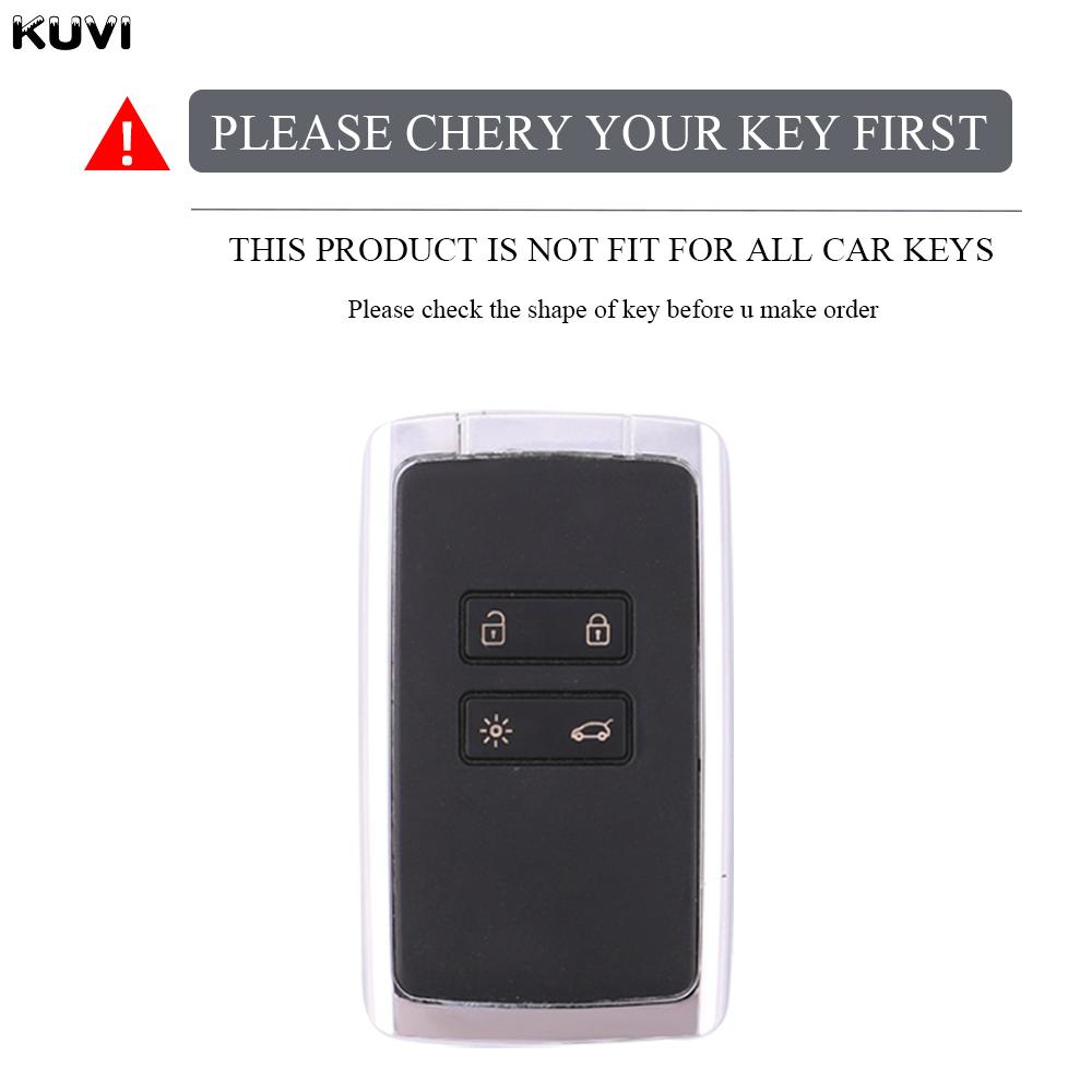 TPU Car Remote Key Case Cover Fob For Renault Koleos Kadjar Clio Captur Megane Talisman Espace Zoe Scenic 4 Arkana Dacia Sandero