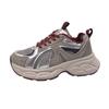 Versatile platform dad shoes women's 2025 spring new student casual women's shoes mesh super fire thin running shoes