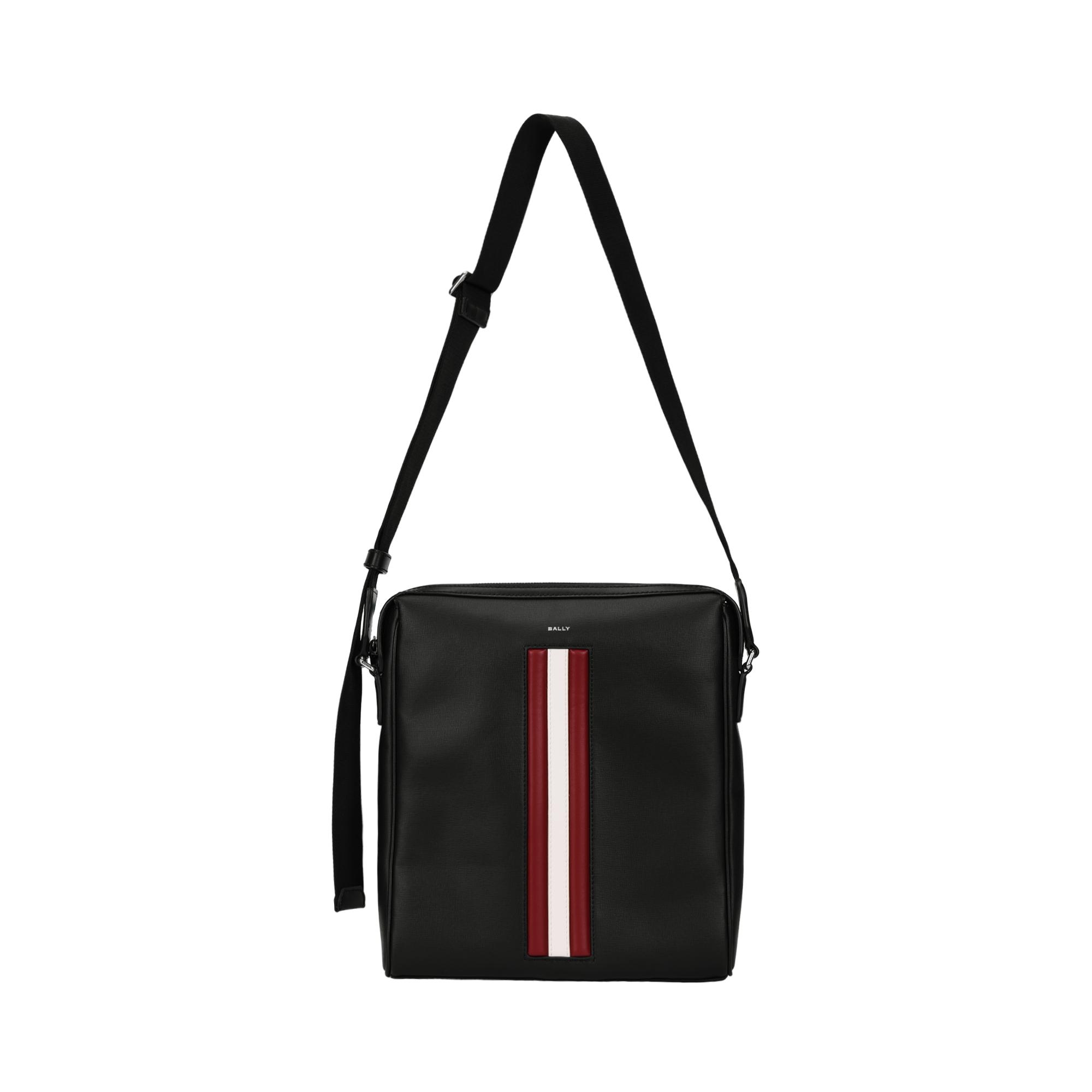 

Bally Mythos Логотип Принт Регульований Плечовий Ремінь Шкіряна Сумка-Кросбоді Чоловічі сумки Чорний 6308451 Basic Set (Bag+Dust Bag)