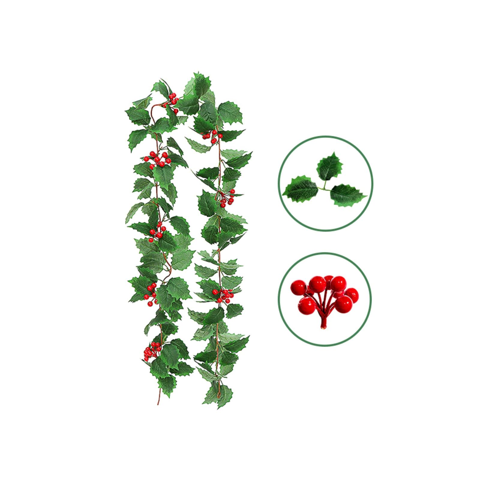 

1.75m Artificial Flower Vine, Fake Flower Vine, Plastic Flower, Pipe Cover, Balcony Decoration One Size