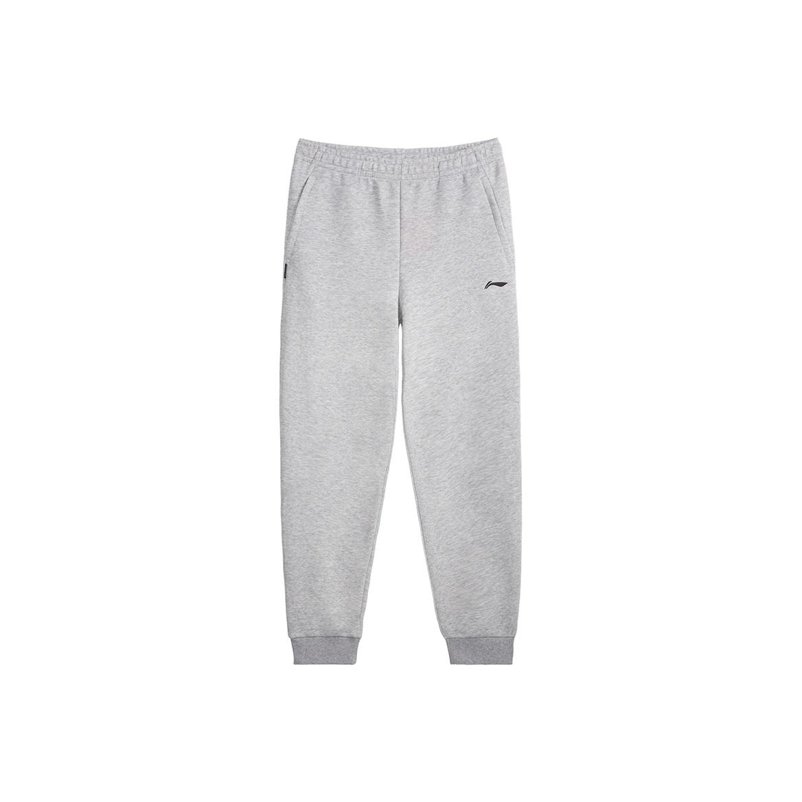 

Li-Ning Fashionable Versatile Commuter Straight Leg Comfortable Outdoor Running Casual Sweatpants Knitted Sports Pants Unisex Bottoms AKLVC85-2 S