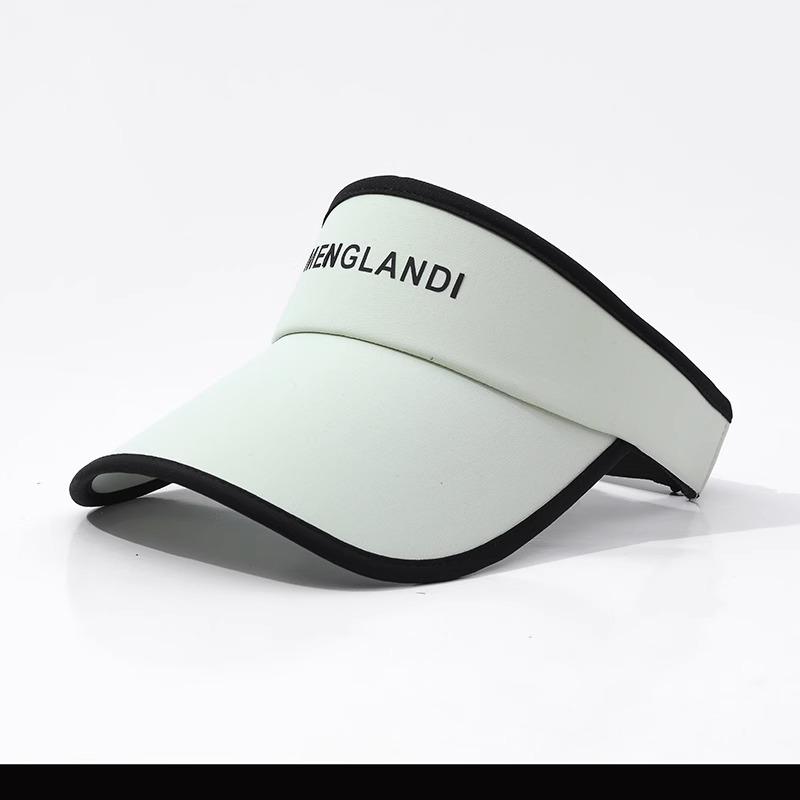 

Sunscreen hat women s new summer face covering, small face UV protection sun hat running sports duck tongue empty top hat Adjustable зелений
