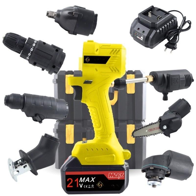 

Набор электроинструментов Многофункциональный Бесщеточный Литий-ионный Аккумулятор Комбинированный Набор инструментов Модифицированный Бытовой Универсальный Набор электроинструментов Only machine