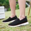 Breathable Mesh Men's Loafers Retro Style Slip-ons Men Anti-slip Casual Sports Shoes Elastic Walking Shoes Big Size