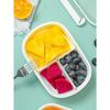 1 Stück Minimalistische Stilvolle Lebensmittelaufbewahrungsbox, Tragbare Obst-Bento-Box, Kühlschrank-Lebensmittel-Frischebox, Mikrowellengeeignete Lunchbox, Outdoor-Mahlzeitenbox